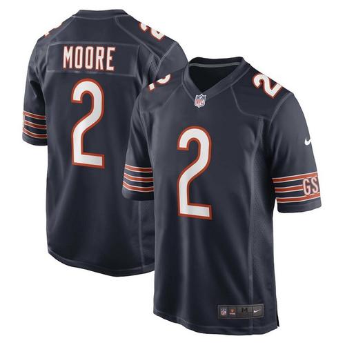 Nike Chicago Bears DJ Moore #2 Game Jersey - Primary Image
