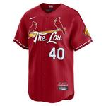 Nike St. Louis Cardinals Willson Contreras #40 City Connect The Lou Jersey - Thumbnail 2 of 2