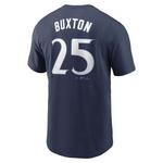 Nike Minnesota Twins Byron Buxton #25 City Connect Name & Number T-Shirt - Thumbnail 2 of 3