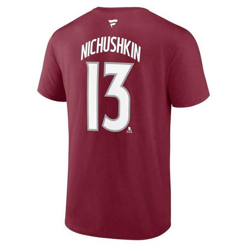 Fanatics Colorado Avalanche Valeri Nichushkin #13 Name & Number T-Shirt - Primary Image