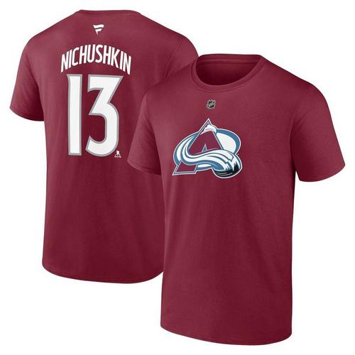 Fanatics Colorado Avalanche Valeri Nichushkin #13 Name & Number T-Shirt - Primary Image