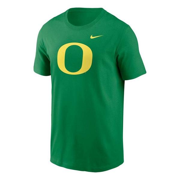 Oregon Ducks Nike Logo T-Shirt Medium Apple Green