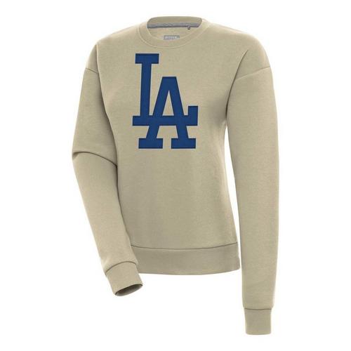 Antigua Women's Los Angeles Dodgers Full Chest Logo Victory Crew - Primary Image