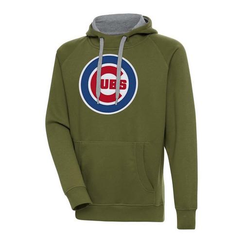 Antigua Chicago Cubs Chest Logo Victory Hoodie - Primary Image