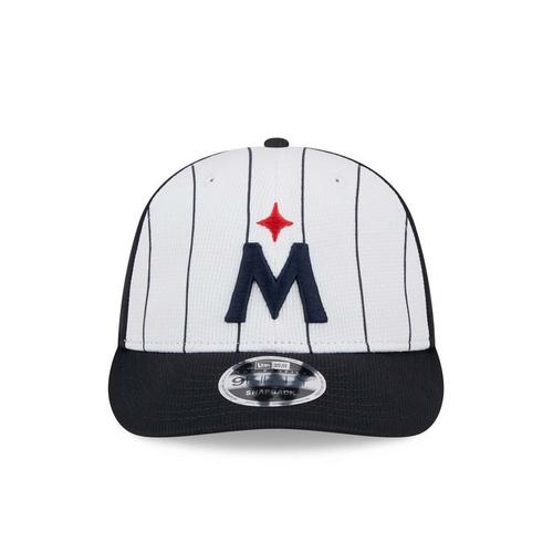 New Era Minnesota Twins 2024 Batting Practice Low Profile 9Fifty Snapback Hat - Primary Image