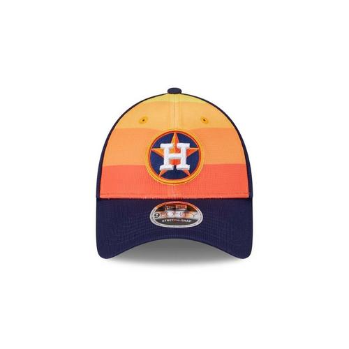 New Era Houston Astros 2025 Batting Practice 9Forty Adjustable Hat - Primary Image