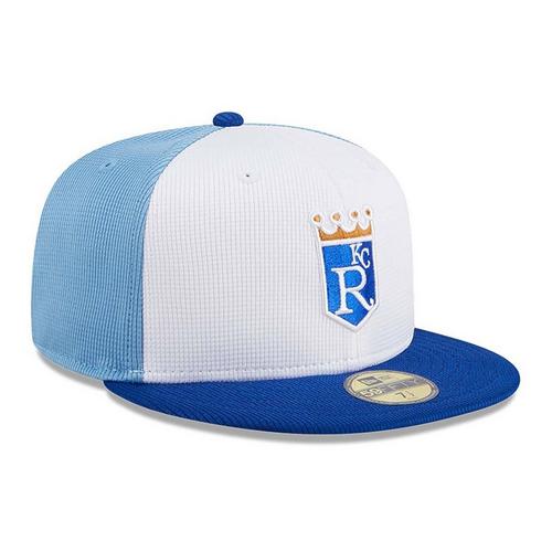 New Era Kansas City Royals 2025 Batting Practice 59Fifty Fitted Hat - Primary Image