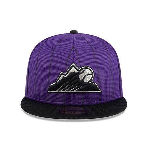 New Era Colorado Rockies 2025 Batting Practice 59Fifty Fitted Hat - Primary Image