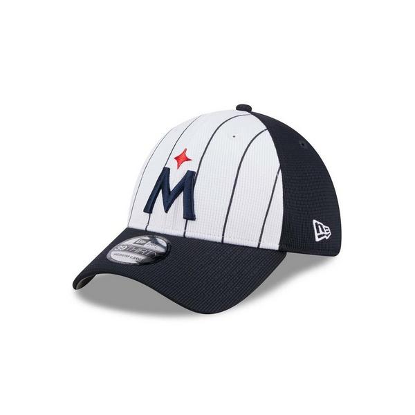 New Era Minnesota Twins 2024 Batting Practice 39Thirty Stretch Fit Hat