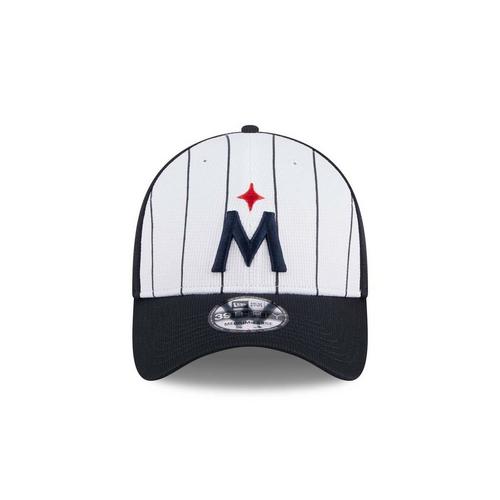New Era Minnesota Twins 2024 Batting Practice 39Thirty Stretch Fit Hat - Primary Image