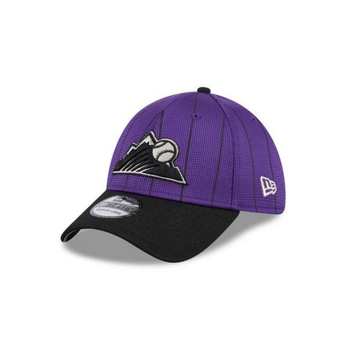 New Era Colorado Rockies 2024 Batting Practice 39Thirty Stretch Fit Hat - Primary Image