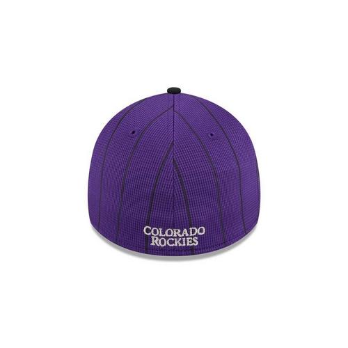 New Era Colorado Rockies 2024 Batting Practice 39Thirty Stretch Fit Hat - Primary Image