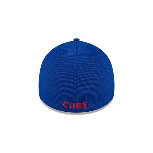 New Era Chicago Cubs 2024 Batting Practice 39Thirty Stretch Fit Hat - Primary Image