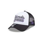 New Era Women's Colorado Rockies Throwback 9Forty Adjustable Hat - Thumbnail 1 of 4