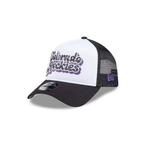New Era Women's Colorado Rockies Throwback 9Forty Adjustable Hat - Primary Image