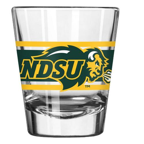Logo Brands North Dakota State University Bison Stripe Shot Glass - Primary Image