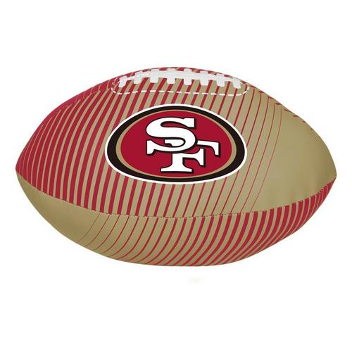 Logo Brands San Francisco 49ers Mega Plush Football - Primary Image