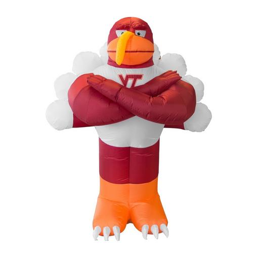 Logo Brands Virginia Tech Hokies Mascot Yard Inflatable - Primary Image