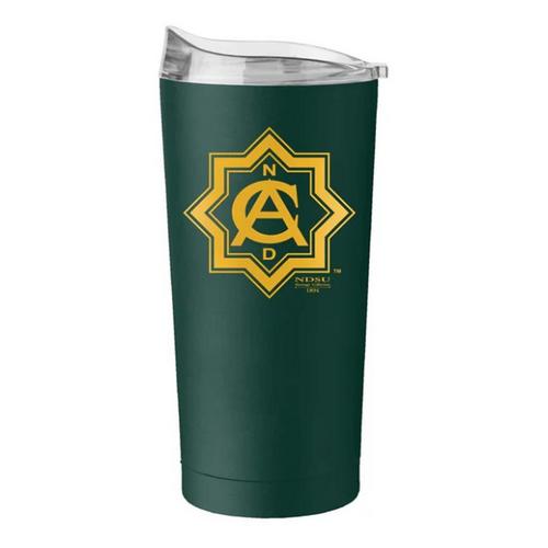Logo Brands North Dakota State Bison 20oz. Retro Flipside Powder Coat Tumbler - Primary Image
