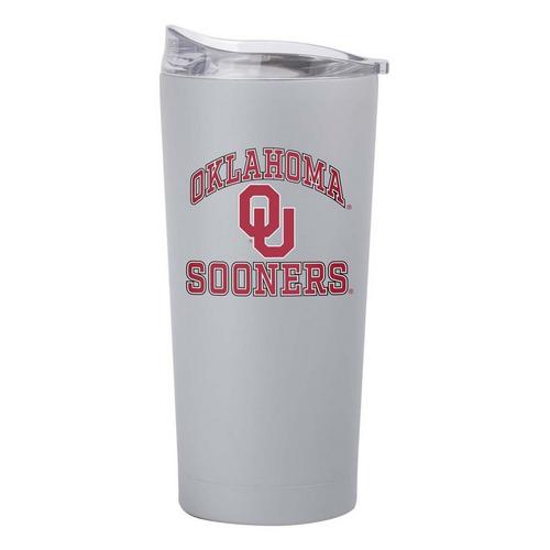 Logo Brands Oklahoma Sooners 20oz. Athletic Powder Coat Tumbler - Primary Image