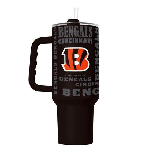 Logo Brands Cincinnati Bengals 40oz. Powder Coat Replay Tumbler - Primary Image