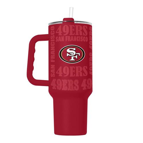 Logo Brands San Francisco 49ers 40oz. Powder Coat Replay Tumbler - Primary Image