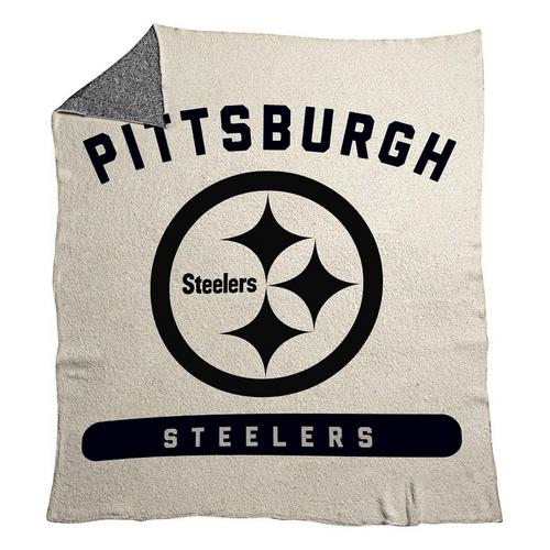 Logo Brands Pittsburgh Steelers Prime Luxe Dreams Throw - Primary Image