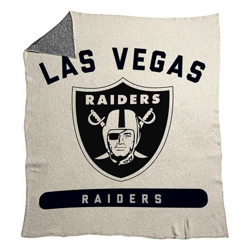 Logo Brands Las Vegas Raiders Prime Luxe Dreams Throw - Primary Image