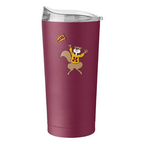Logo Brands Minnesota Golden Gophers 20oz. Flipside Powder Coat Maroon Tumbler - Primary Image