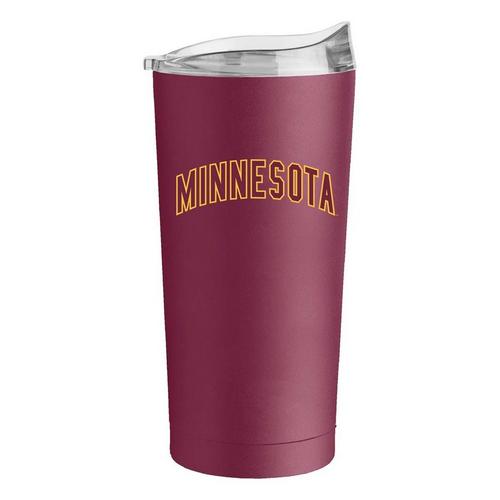 Logo Brands Minnesota Golden Gophers 20oz. Flipside Powder Coat Maroon Tumbler - Primary Image