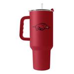 Logo Brands Arkansas Razorbacks 40oz. Flipside Powder Coat Tumbler - Thumbnail 1 of 2