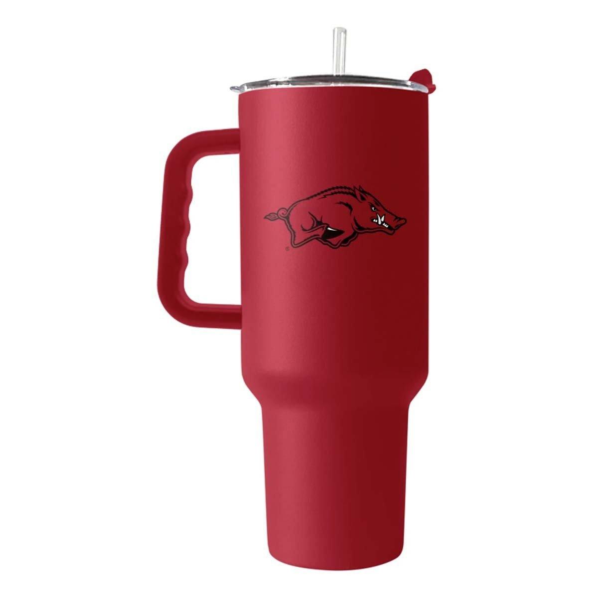 Logo Brands Arkansas Razorbacks 40oz. Flipside Powder Coat Tumbler