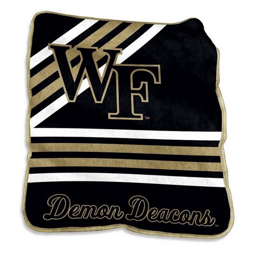 Logo Brands Wake Forest Deacons 50x60 Raschel Throw - Primary Image