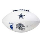 Logo Brands Dallas Cowboys Dak Prescott Full-Size Autograph Football - Thumbnail 1 of 2