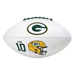 Logo Brands Green Bay Packers Jordan Love Full-Size Autograph Football - Thumbnail 1 of 2