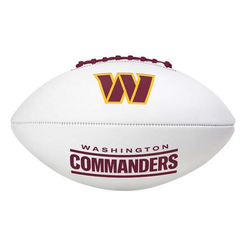 Logo Brands Washington Commanders Jayden Daniels Full-Size Autograph Football - Primary Image