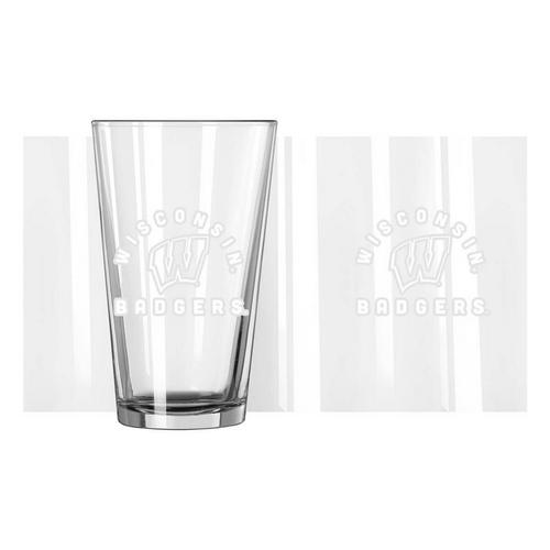 Logo Brands Wisconsin Badgers Arch Pint Glass - Primary Image