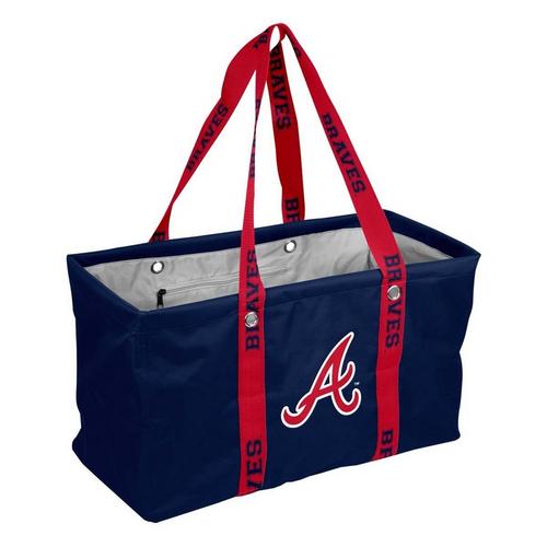Logo Brands Atlanta Braves Picnic Caddy with Dig Strap - Primary Image