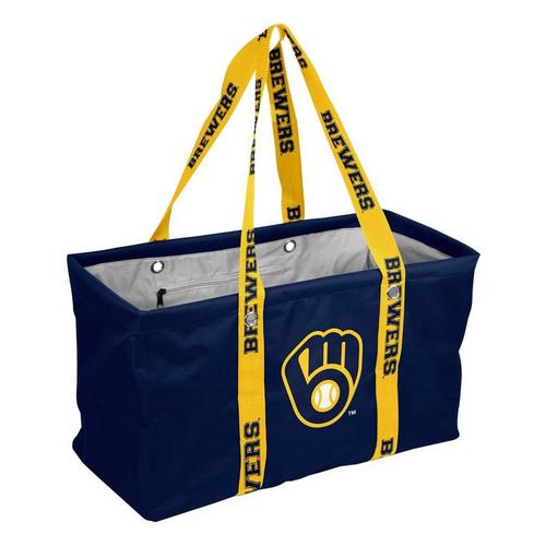 Logo Brands Milwaukee Brewers Picnic Caddy with Dig Strap - Primary Image