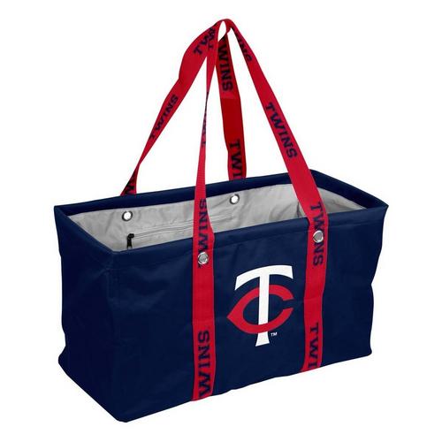Logo Brands Minnesota Twins Picnic Caddy with Dig Strap - Primary Image