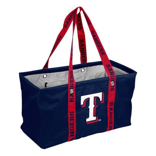 Logo Brands Texas Rangers Picnic Caddy with Dig Strap - Primary Image
