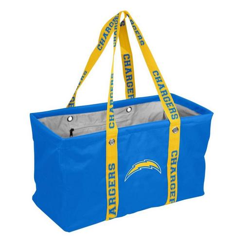 Logo Brands Los Angeles Chargers Picnic Caddy with Dig Strap - Primary Image