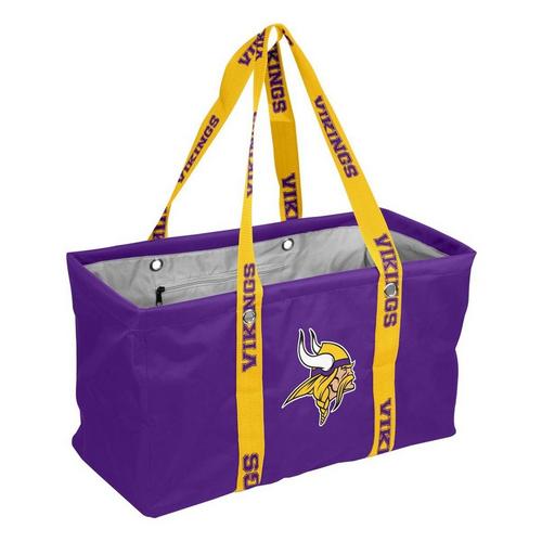 Logo Brands Minnesota Vikings Picnic Caddy with Dig Strap - Primary Image