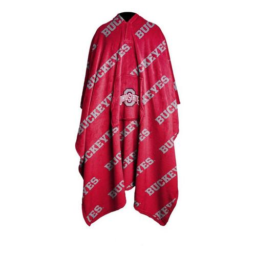 Logo Brands Ohio State Buckeyes Wearable Throw - Primary Image