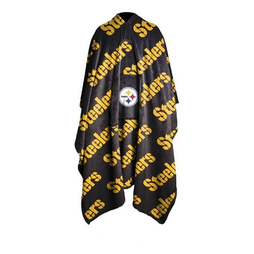Logo Brands Pittsburgh Steelers Wearable Throw - Primary Image