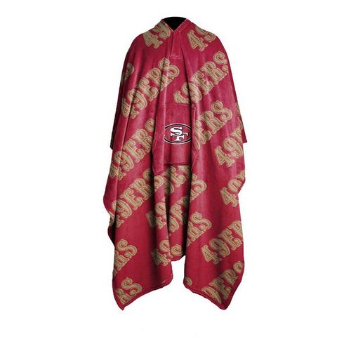 Logo Brands San Francisco 49ers Wearable Throw - Primary Image