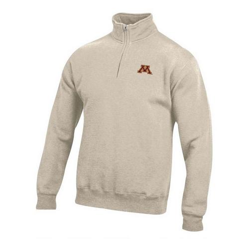 Gear For Sports Minnesota Golden Gophers Logo Big Cotton Long Sleeve 1/4 Zip - Primary Image