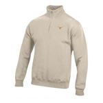 Gear For Sports Texas Longhorns Logo Big Cotton Long Sleeve 1/4 Zip - Thumbnail 1 of 2