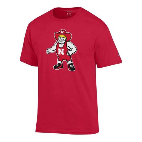 Champion Nebraska Cornhuskers Herbie Wrestling T-Shirt - Primary Image