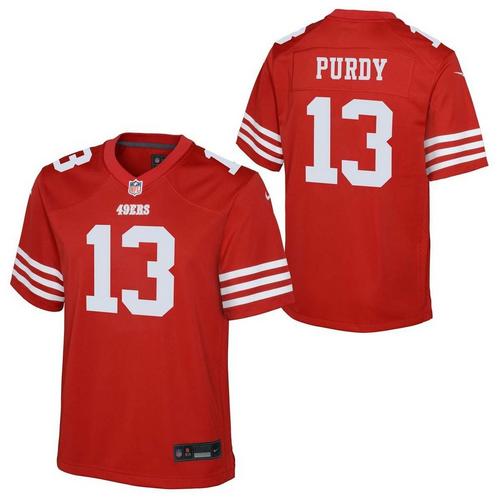 Nike Kids' San Francisco 49ers Brock Purdy #13 Replica Jersey - Primary Image